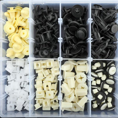 292PCS Fender Door Hood Bumper Trim Clips Body Retainer Assortment & Screwdriver Generic US Part One